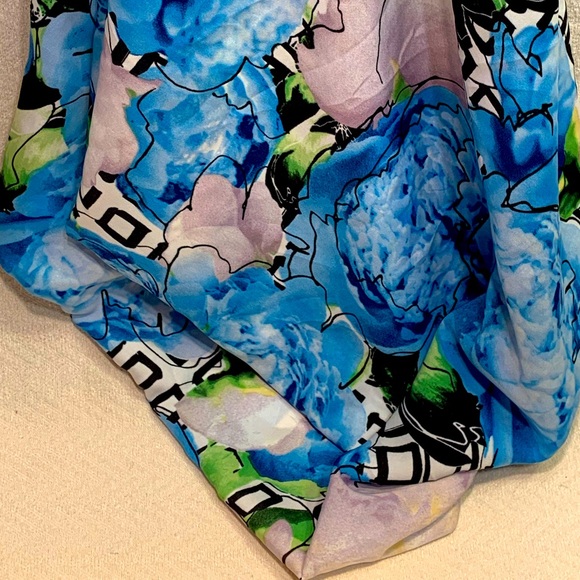 REED scarf/wrap, soft like silk, beautiful coloring - Picture 5 of 6